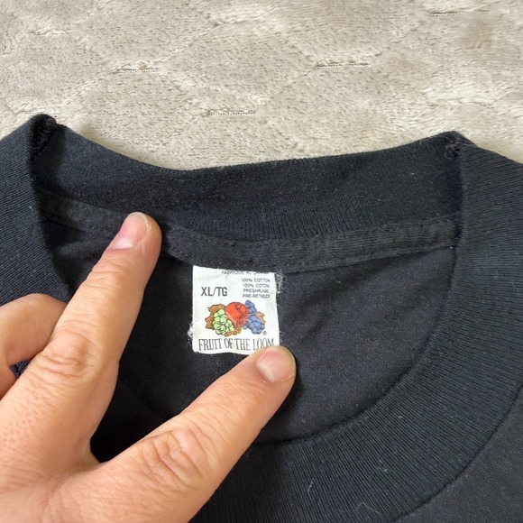 VTG Radium Hot Springs Canada Elk Nature Travel Shirt Sz XL Single Stitch - Picture 5 of 9